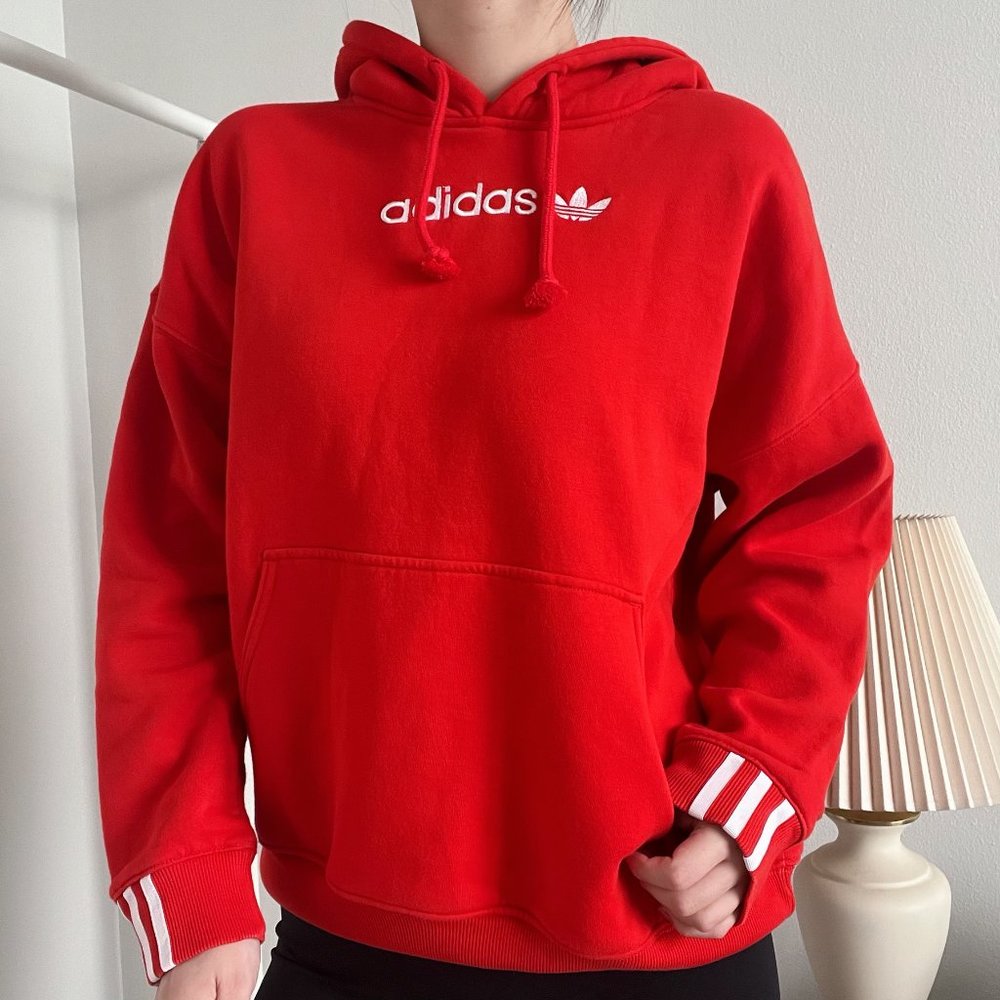Adidas Originals Hoodie in Red (S)